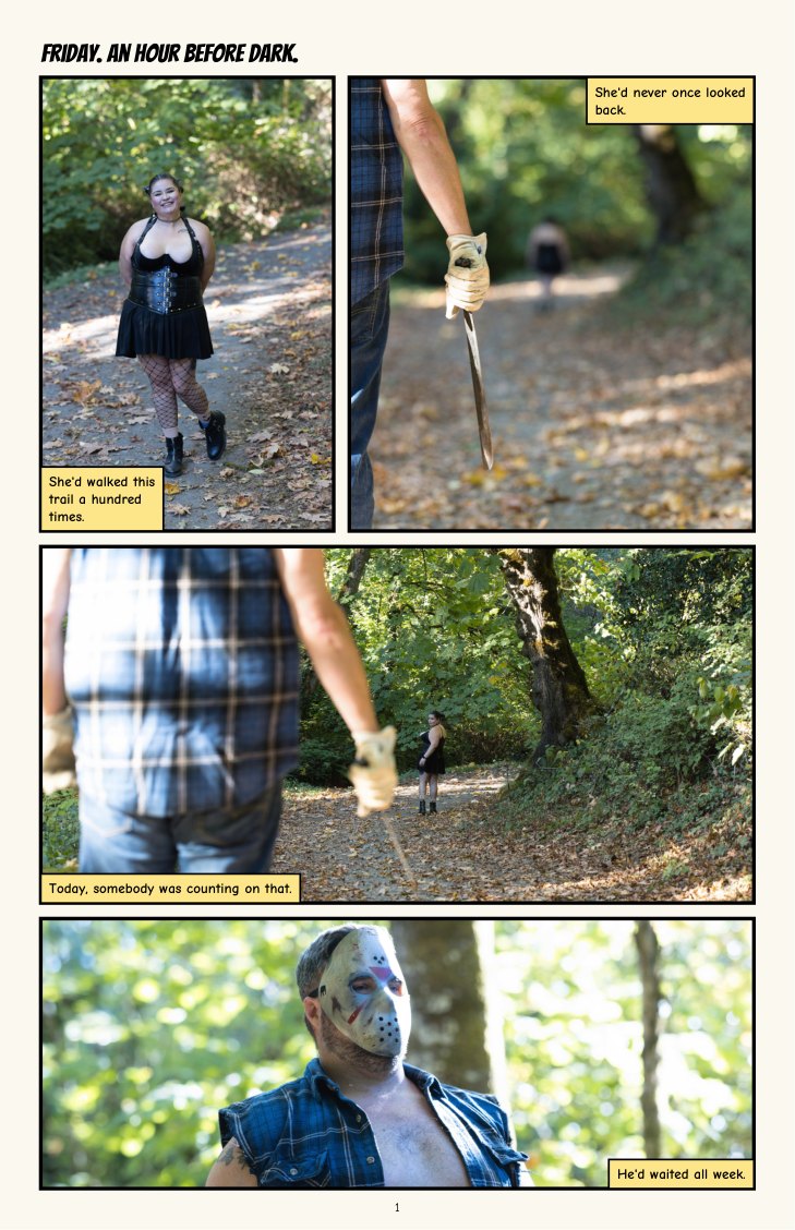 Page one: the trail