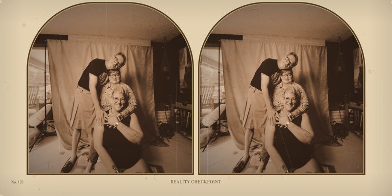 stereograph card