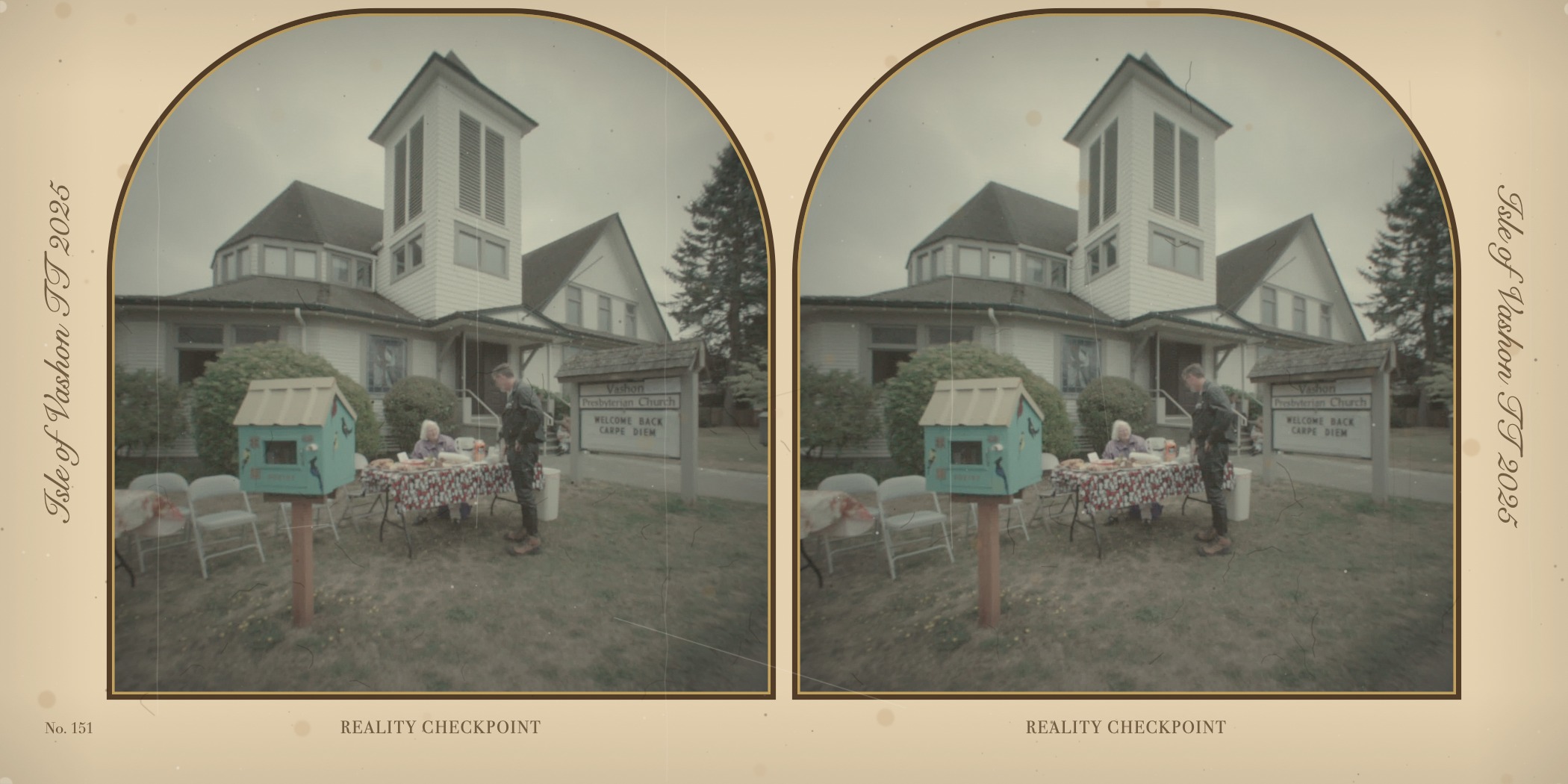 stereograph card
