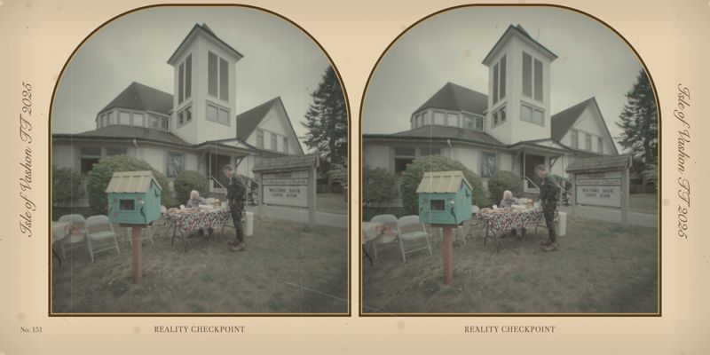 stereograph card